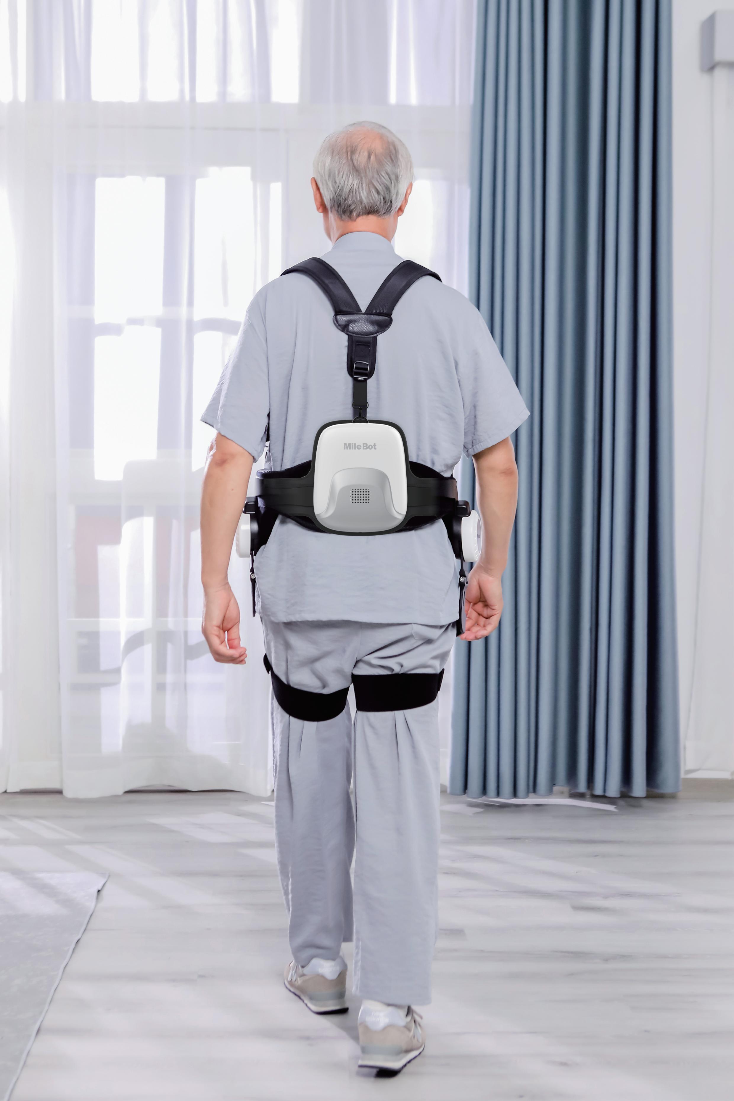M Series wearable hip assistance, rear view