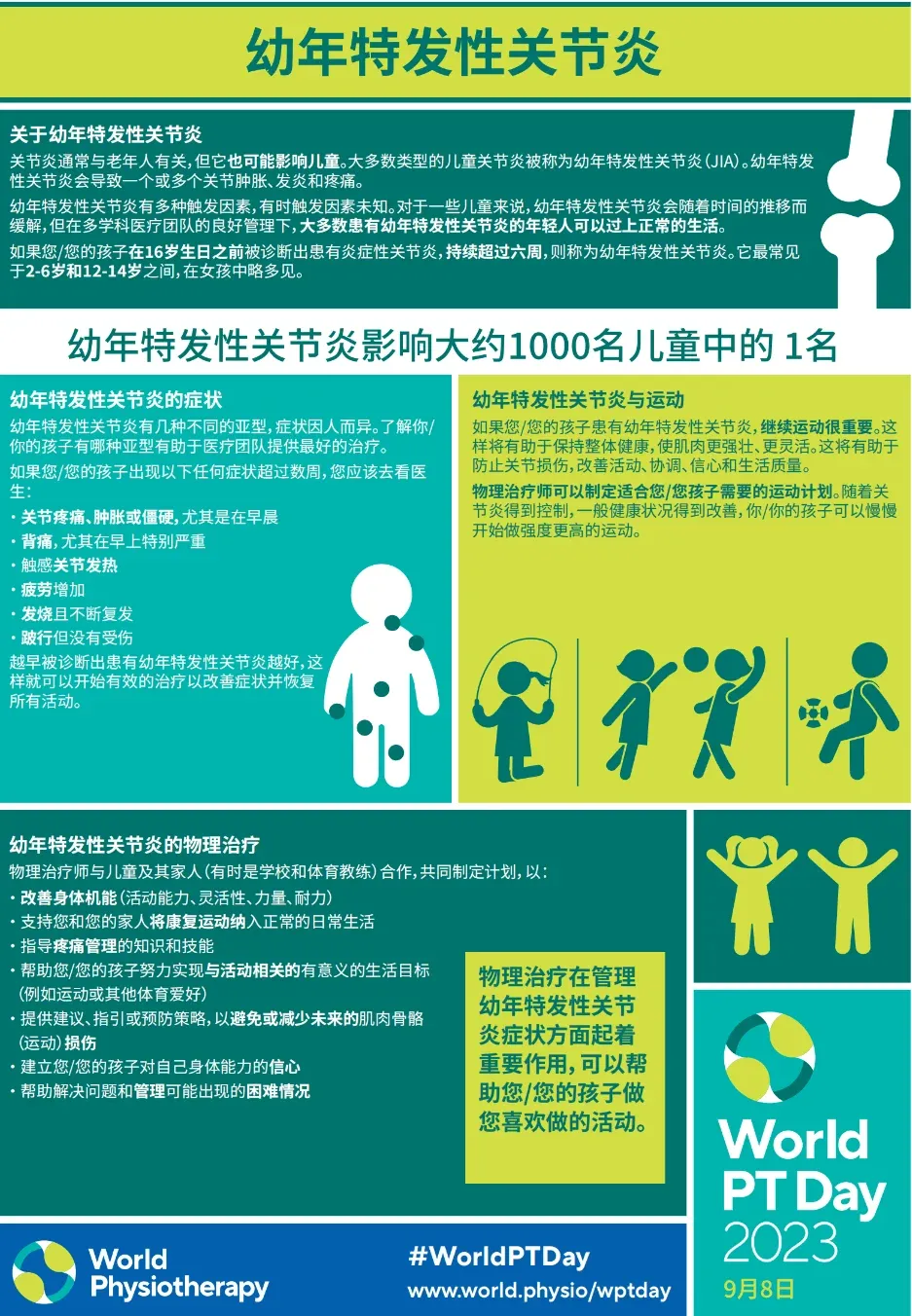 「世界物理治疗师日」致敬功能的守护者，节日快乐！