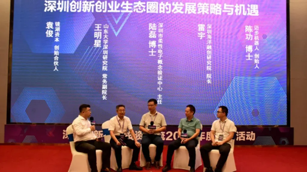 迈步创始人陈功出席深圳创新创业投资交流活动