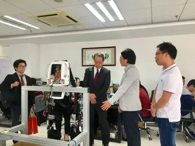 【访问交流】世界著名机器人学者石川正俊教授莅临迈步